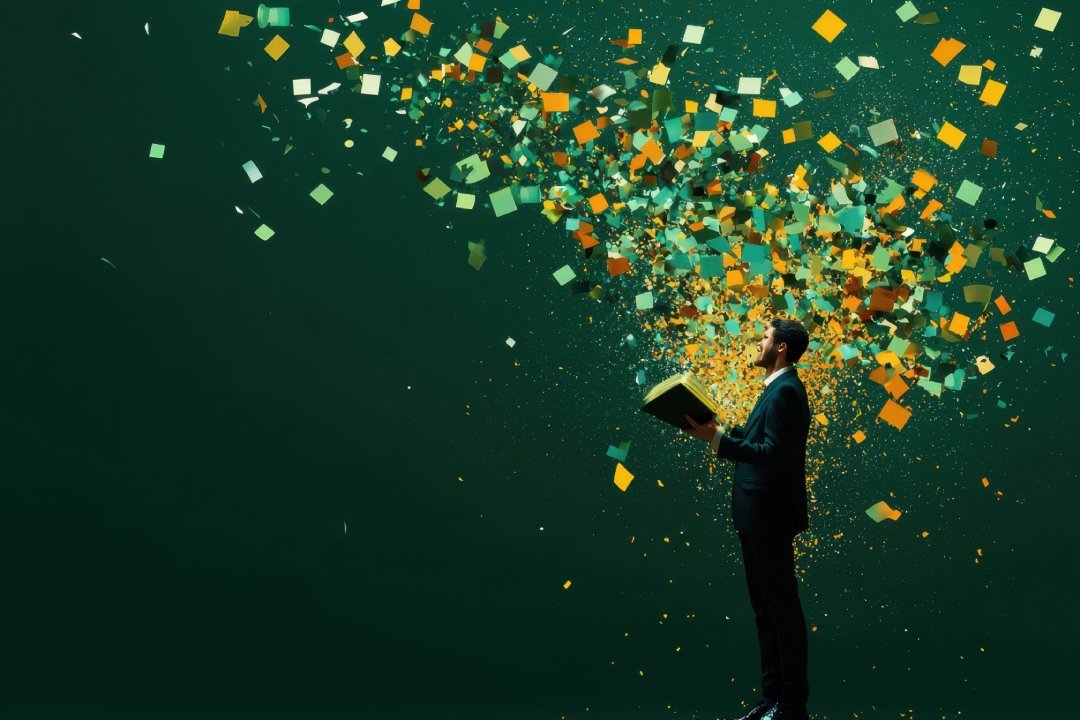 man-immersed-whirlwind-colorful-ideas-from-book